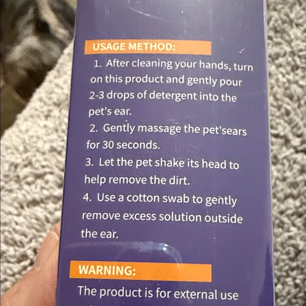 fosmes Pet Ear Rinse - Picture 6 of 7